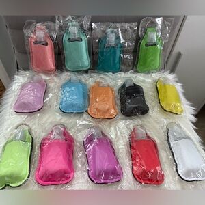 Colorful Hand Sanitizer Keychain